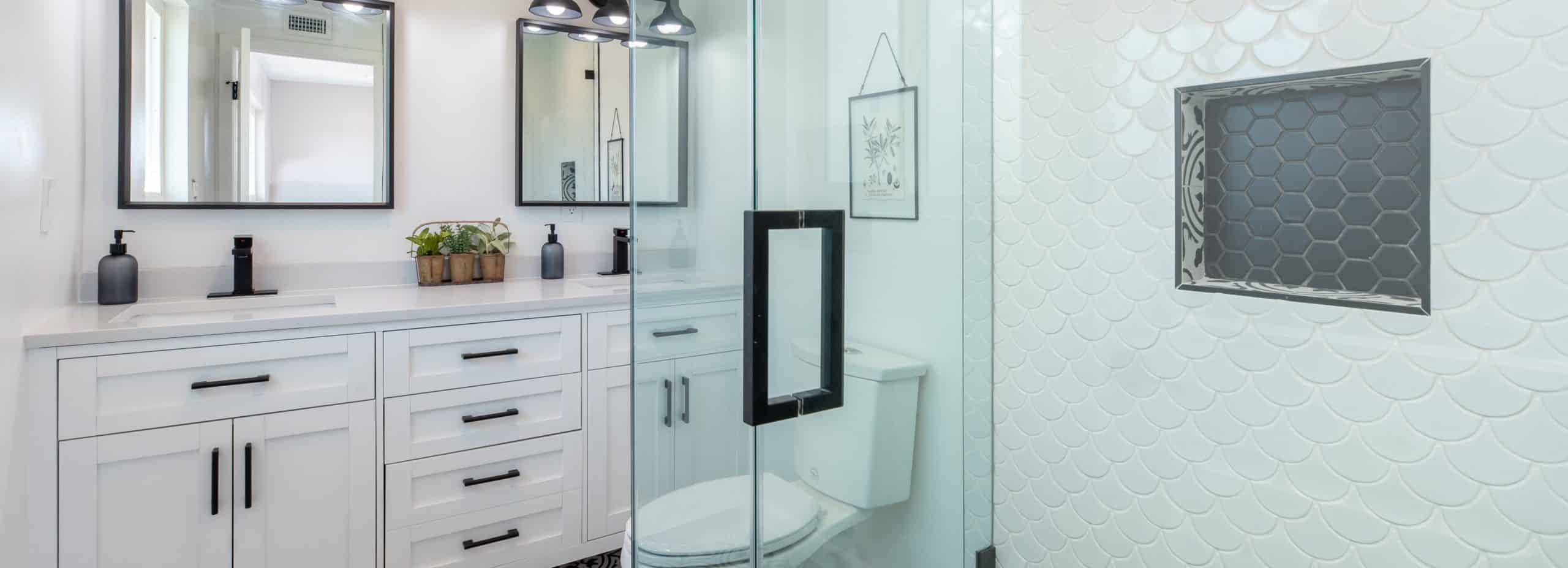 Bathroom Cabinet and Mirror